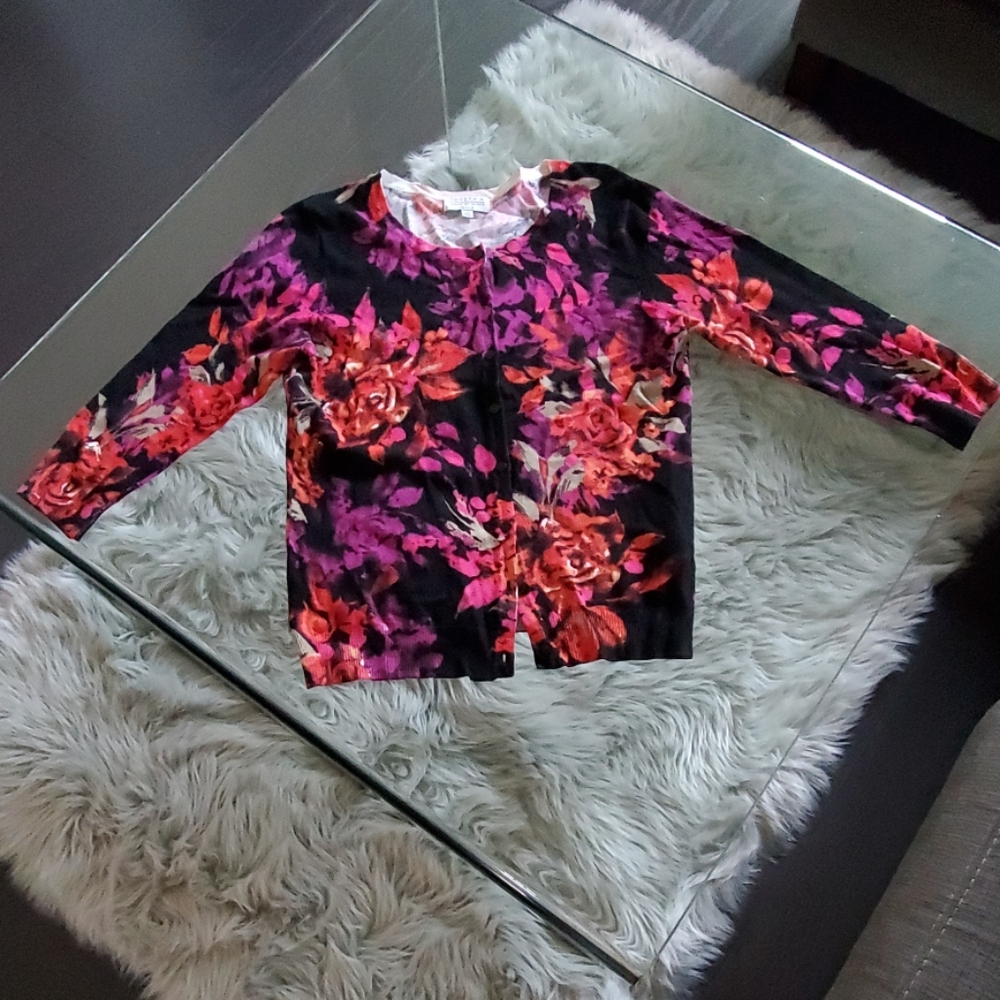 Floral Sweater